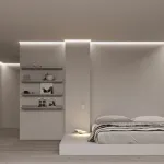 Arlight Профиль STRETCH-SHADOW-CEIL-2000 BLACK A2-CONTOUR-PRO Алюминий 040703 от ImperiumLoft