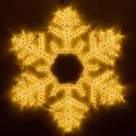 Arlight Фигура ARD-SNOWFLAKE-M10-1000x900-576LED Warm 230В 35Вт Ardecoled IP65 034259 от ImperiumLoft