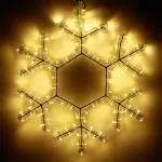 Arlight Фигура ARD-SNOWFLAKE-M7-450x375-126LED Warm 230В 7.5Вт Ardecoled IP65 025315 от ImperiumLoft
