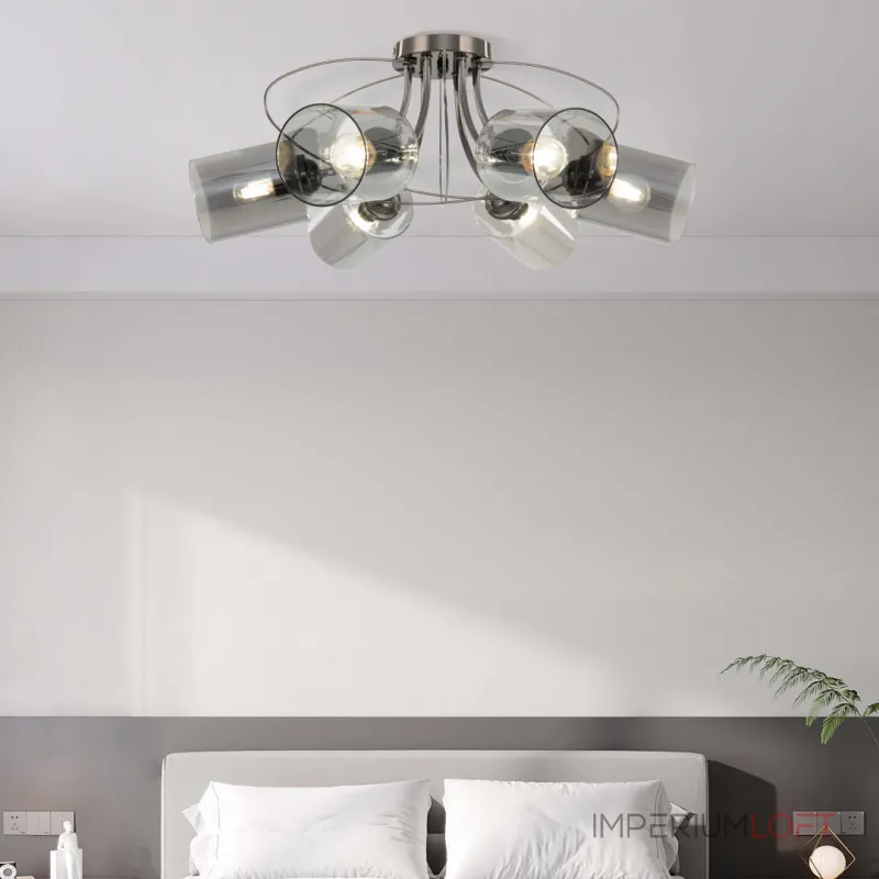 Потолочная люстра Arte Milano Napoli-6336 336336/6 BK Потолочная люстра Arte Milano Napoli-6336 336336/6 BK