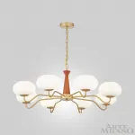 Подвесная люстра Arte Milano AM-Napoli 310166/D900/8 BS/WD