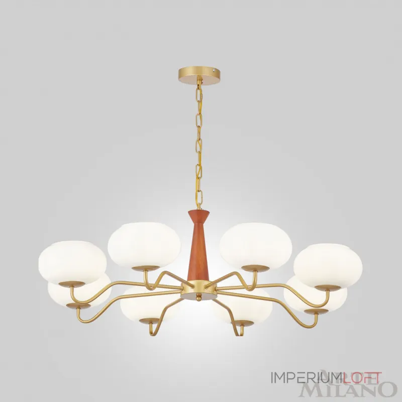 Подвесная люстра Arte Milano AM-Napoli 310166/D900/8 BS/WD Подвесная люстра Arte Milano AM-Napoli 310166/D900/8 BS/WD