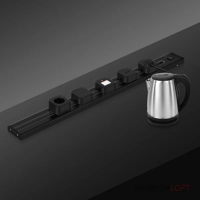 Накладной шинопровод с выключателем, 25A 250V 385201TOB/100 Gold от ImperiumLoft