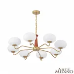 Подвесная люстра Arte Milano AM-Napoli 310166/D900/8 BS/WD