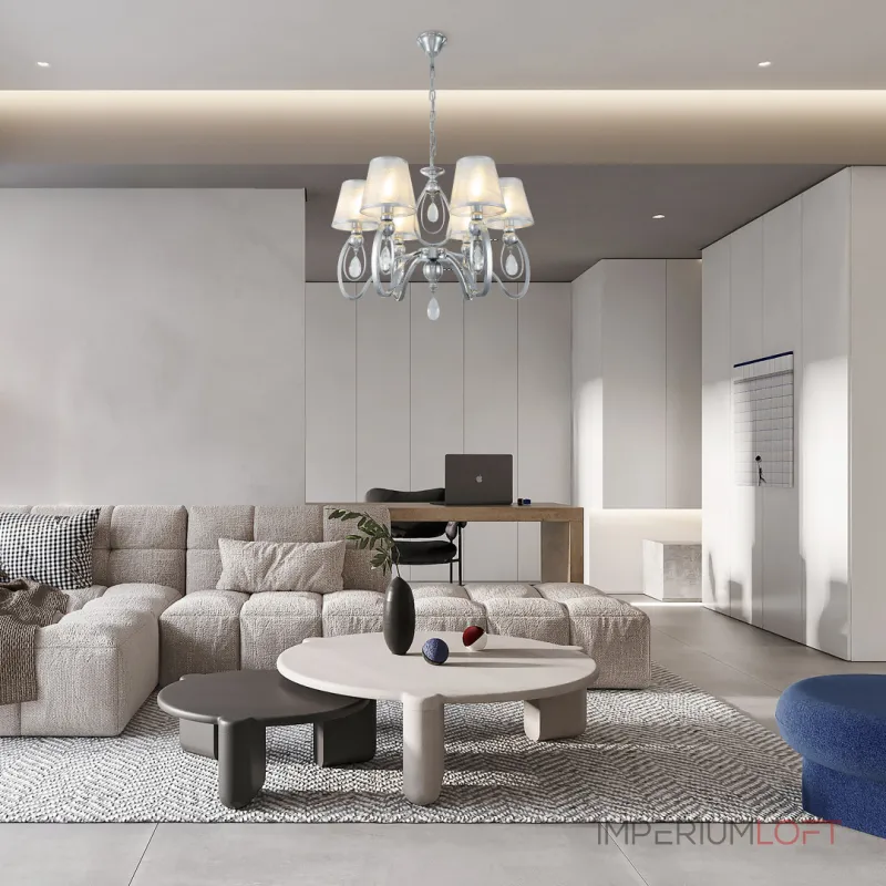 Подвесная люстра Arte Milano AM347203 347203/6 CR