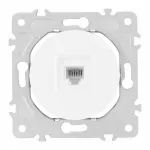 Розетка телефонная, RJ11 202.51-1.white от ImperiumLoft