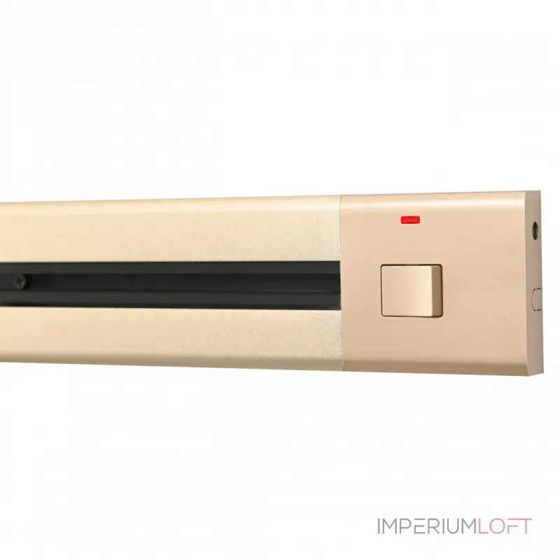 Накладной шинопровод с выключателем, 25A 250V 385201TOB/100 Gold от ImperiumLoft