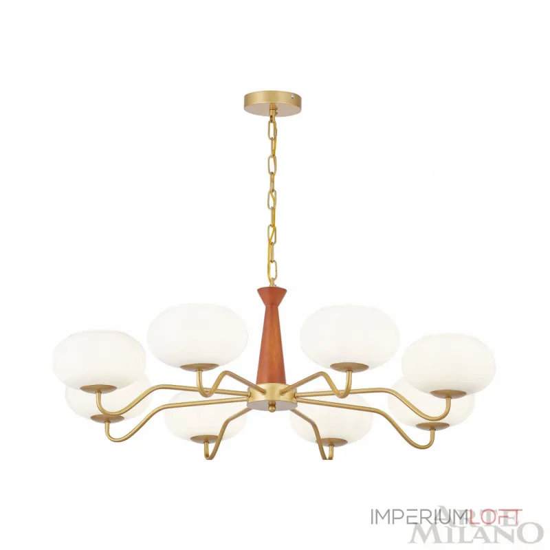 Подвесная люстра Arte Milano AM-Napoli 310166/D900/8 BS/WD Подвесная люстра Arte Milano AM-Napoli 310166/D900/8 BS/WD