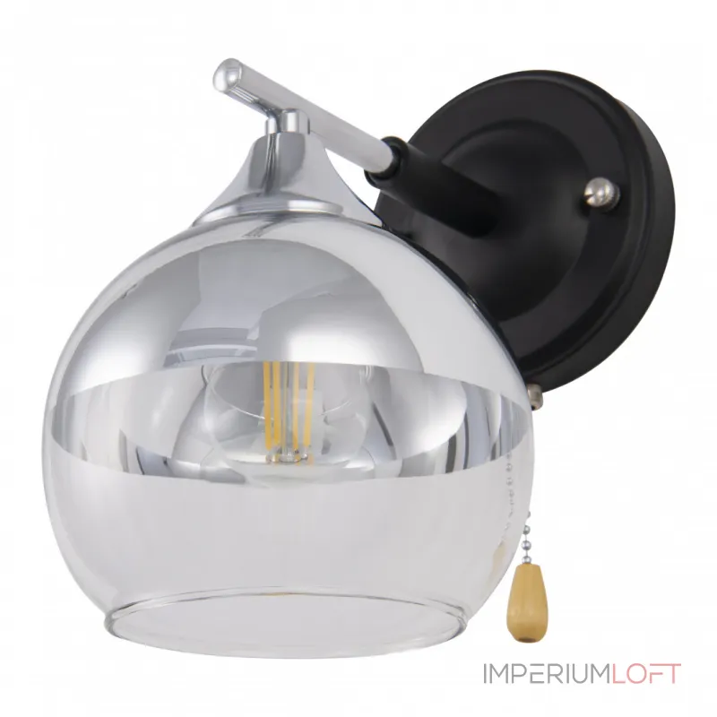 Бра Arte Milano Napoli-9354 339354/1W CR+BK от ImperiumLoft Бра Arte Milano Napoli-9354 339354/1W CR+BK от ImperiumLoft