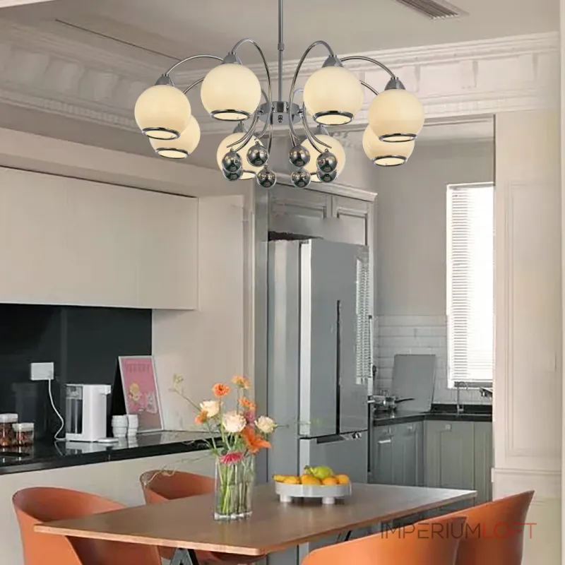 Люстра на штанге Arte Milano Neapolis-76207 276207/8 Ni Люстра на штанге Arte Milano Neapolis-76207 276207/8 Ni