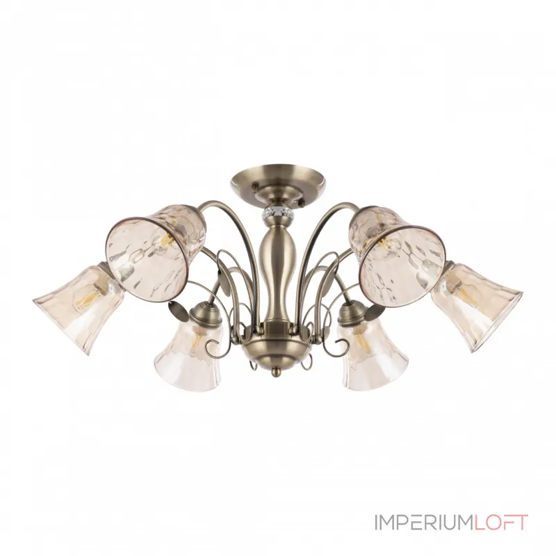 Потолочная люстра Arte Milano AM346700 346700/6 AB Потолочная люстра Arte Milano AM346700 346700/6 AB