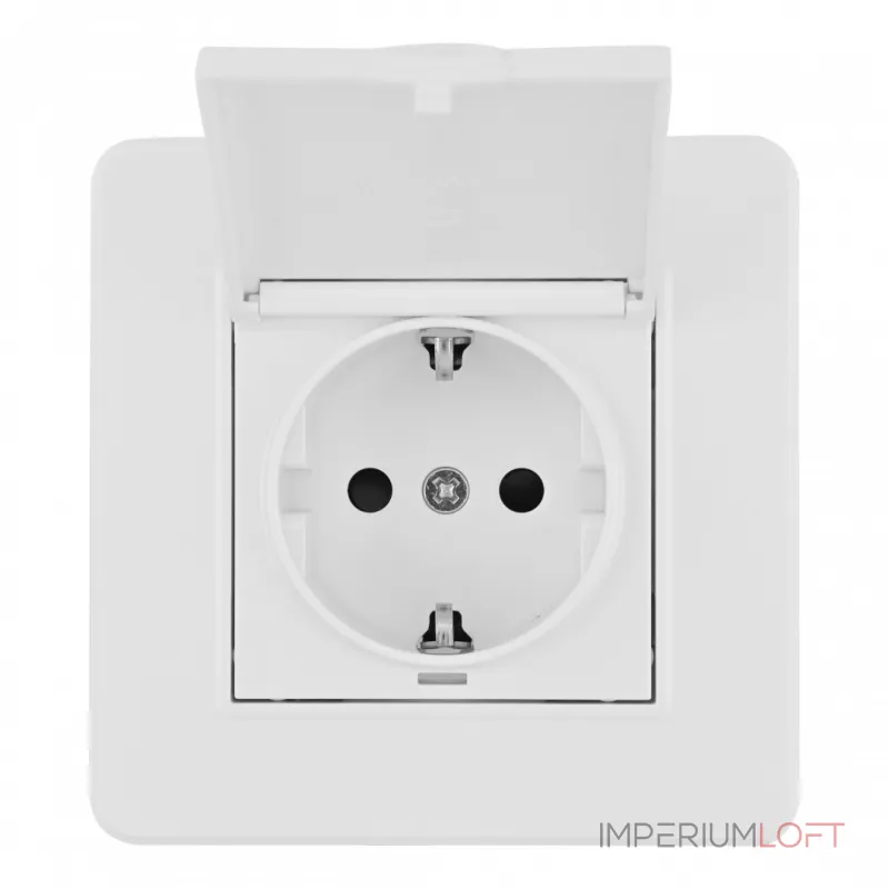 Комплект розетки с заземлением и шторками Arte Milano SET16-1-41-1 white от ImperiumLoft Комплект розетки с заземлением и шторками Arte Milano SET16-1-41-1 white от ImperiumLoft