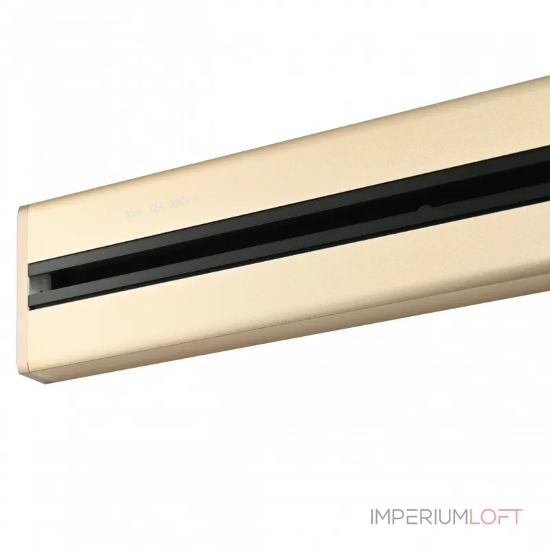 Накладной шинопровод с выключателем, 25A 250V 385201TOB/100 Gold от ImperiumLoft