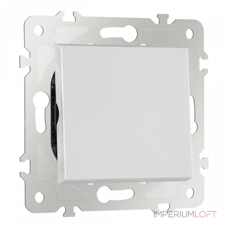 Переключатель одноклавишный перекрёстный, 10AX 250V 203.34-1.silver от ImperiumLoft