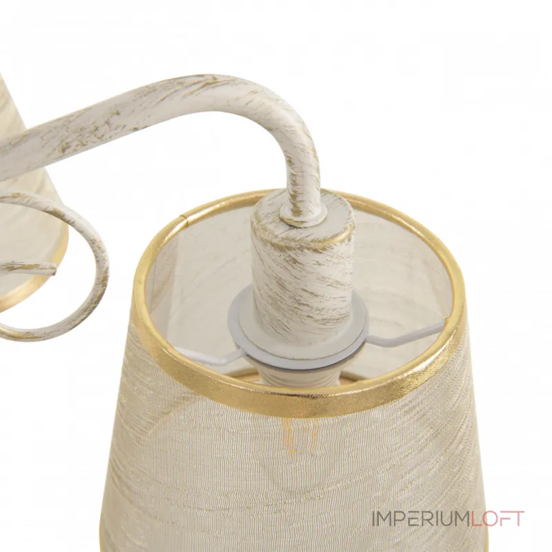 Потолочная люстра Arte Milano AM341120 341120/6 WT+G Потолочная люстра Arte Milano AM341120 341120/6 WT+G