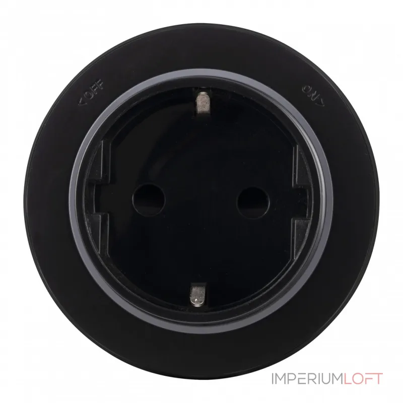 Трековая розетка, 16A 250V 397951TS/ES Black от ImperiumLoft