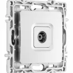 Розетка TV 217.43-1.silver от ImperiumLoft