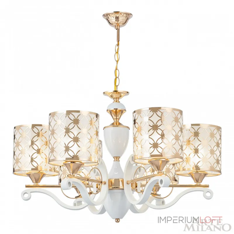 Подвесная люстра Arte Milano Florentia-3097 303097/6 Wh/Gd