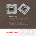 Розетка TV 217.43-1.silver от ImperiumLoft