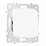 Выключатель одноклавишный проходной (на 2 направления), 10AX 250V 205.32-1.white от ImperiumLoft