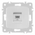 Розетка интернет, RJ45 205.45-1.silver от ImperiumLoft