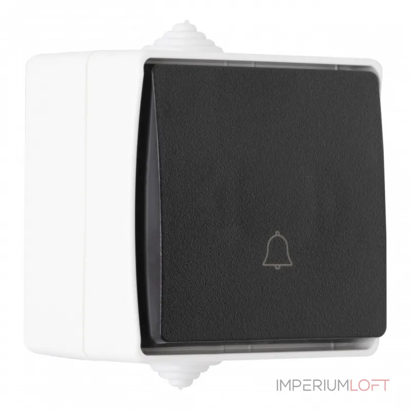 Кнопка дверного звонка, 10A 250V 309.36-1.grey от ImperiumLoft Кнопка дверного звонка, 10A 250V 309.36-1.grey от ImperiumLoft