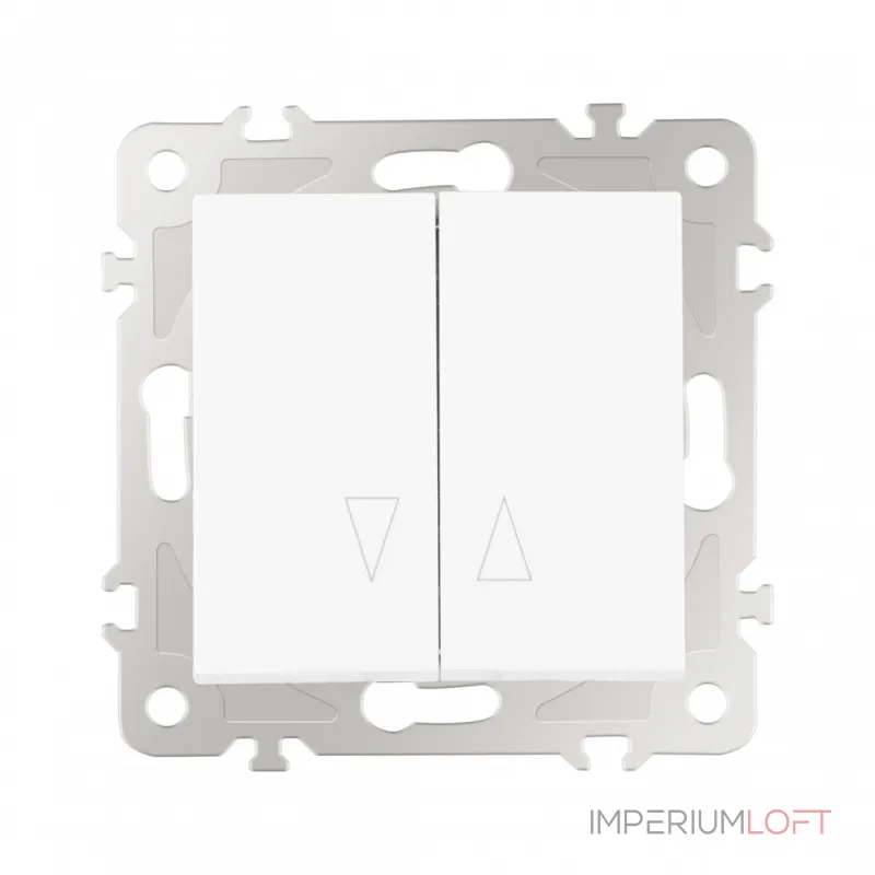 Выключатель жалюзи, 10A 250V 206.38-2.white от ImperiumLoft Выключатель жалюзи, 10A 250V 206.38-2.white от ImperiumLoft
