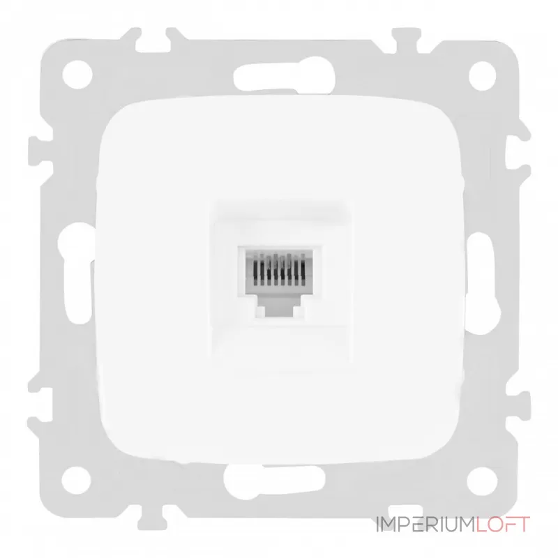 Розетка телефонная, RJ11 205.51-1.white от ImperiumLoft Розетка телефонная, RJ11 205.51-1.white от ImperiumLoft