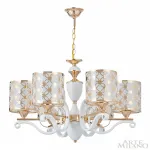 Подвесная люстра Arte Milano Florentia-3097 303097/6 Wh/Gd