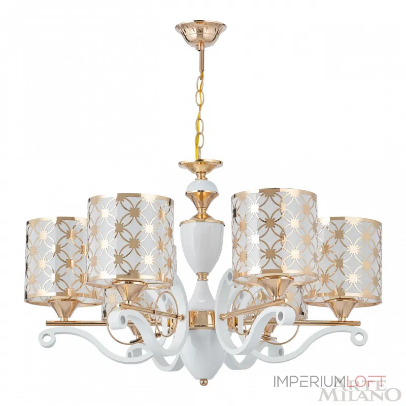 Подвесная люстра Arte Milano Florentia-3097 303097/6 Wh/Gd
