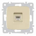 Розетка интернет, RJ45 205.45-1.shampan от ImperiumLoft