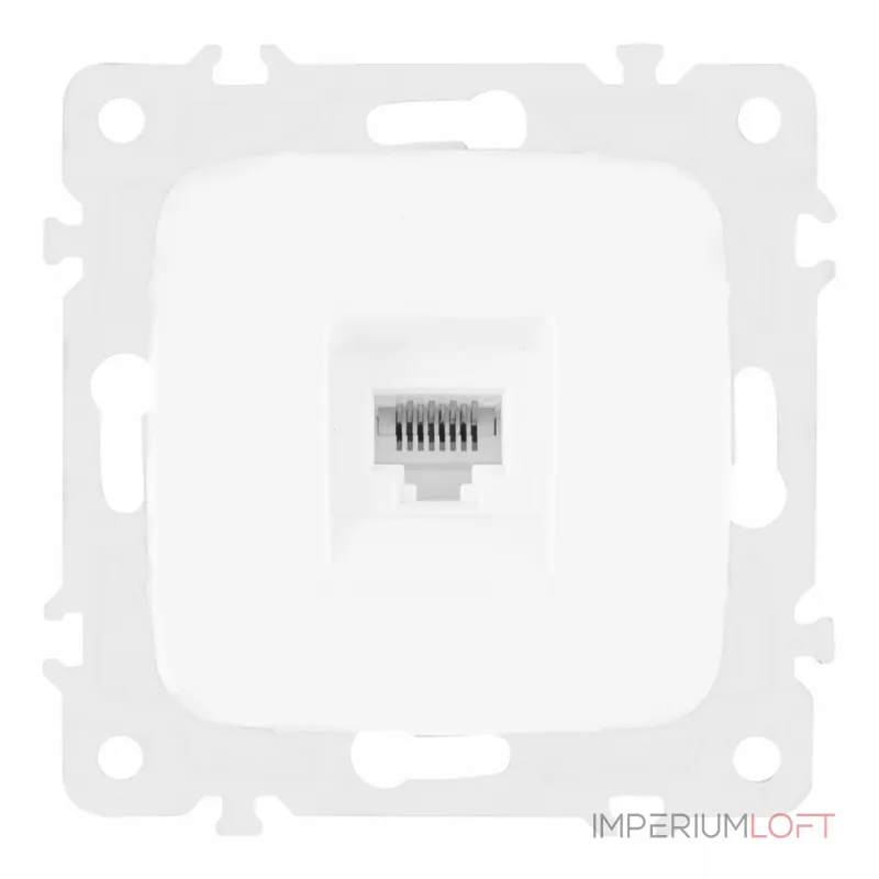 Розетка интернет, RJ45 205.45-1.white от ImperiumLoft