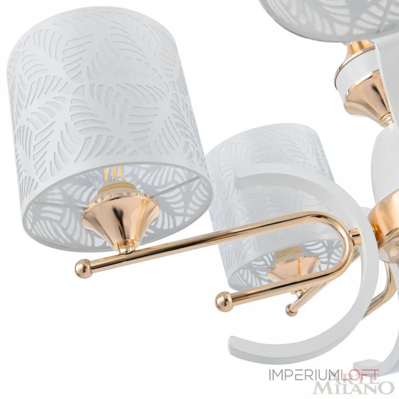 Подвесная люстра Arte Milano Florentia-2097 302097/8 Wh/Gd