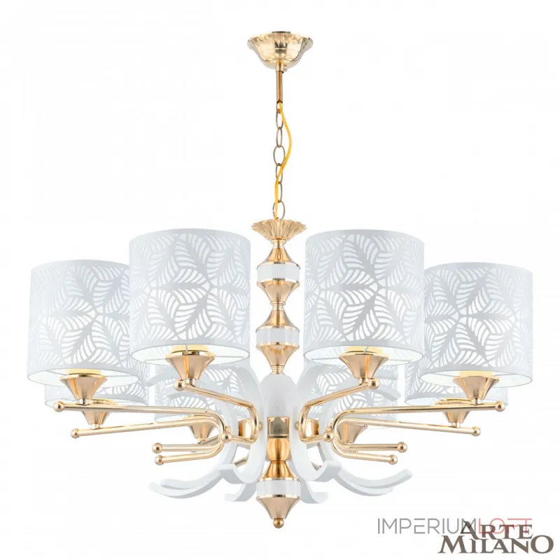 Подвесная люстра Arte Milano Florentia-2097 302097/8 Wh/Gd