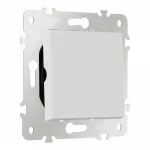 Выключатель одноклавишный, 10AX 250V 203.30-1.white от ImperiumLoft