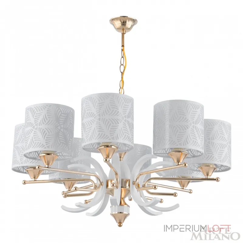 Подвесная люстра Arte Milano Florentia-2097 302097/8 Wh/Gd