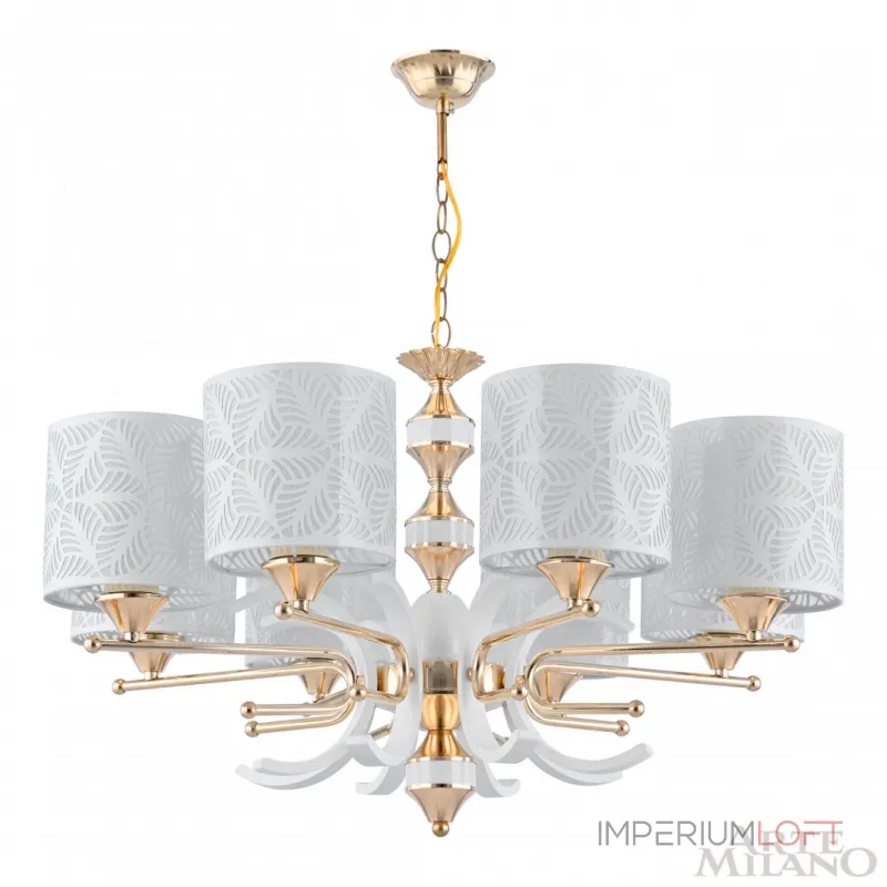 Подвесная люстра Arte Milano Florentia-2097 302097/8 Wh/Gd