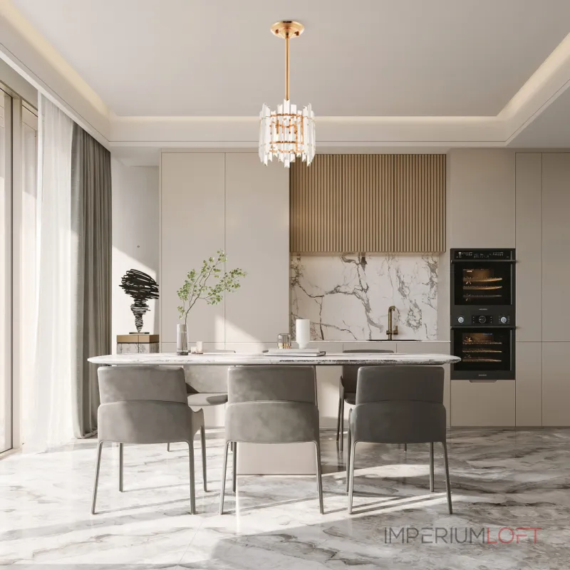 Люстра на штанге Arte Milano Sorrento-2409 372409/1/350/200 GD