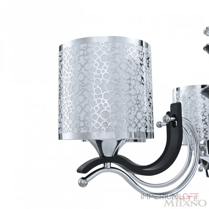 Подвесная люстра Arte Milano Florentia-6787 306787/6 Bk/Ni Подвесная люстра Arte Milano Florentia-6787 306787/6 Bk/Ni