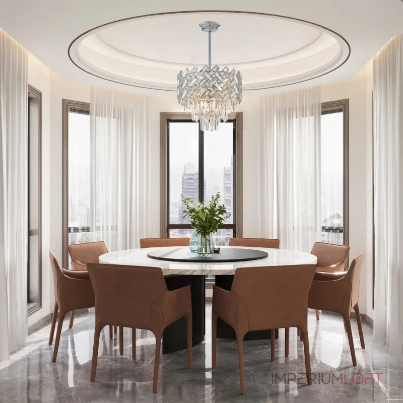 Люстра на штанге Arte Milano Sorrento-8019 378019/6/300/390 CR Люстра на штанге Arte Milano Sorrento-8019 378019/6/300/390 CR
