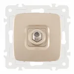 Розетка спутниковая, SAT TV 205.42-1.shampan от ImperiumLoft