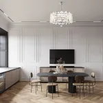 Люстра на штанге Arte Milano Sorrento-2409 372409/8/350/570 CR