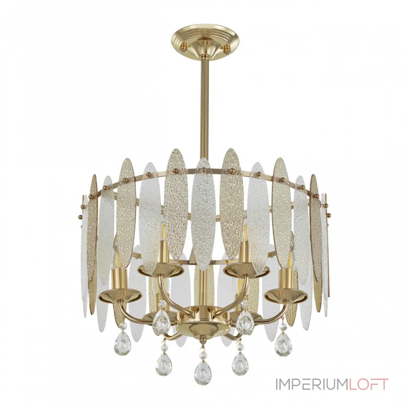 Люстра на штанге Arte Milano Sorrento-4309 374309/6/350/470 GD