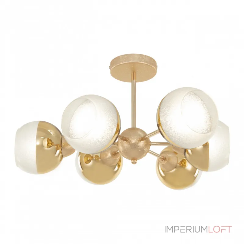 Потолочная люстра Arte Milano Napoli-327007 327007/3+3 GD Потолочная люстра Arte Milano Napoli-327007 327007/3+3 GD