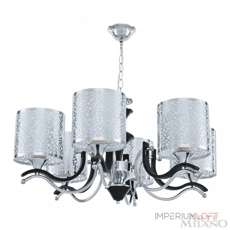 Подвесная люстра Arte Milano Florentia-6787 306787/6 Bk/Ni Подвесная люстра Arte Milano Florentia-6787 306787/6 Bk/Ni