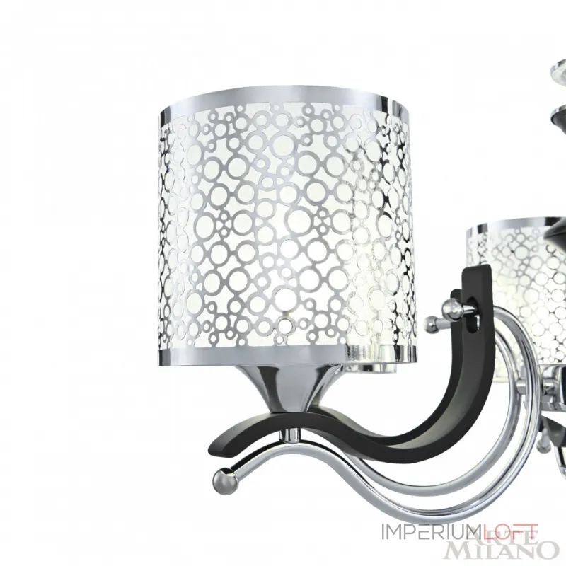 Подвесная люстра Arte Milano Florentia-6787 306787/6 Bk/Ni Подвесная люстра Arte Milano Florentia-6787 306787/6 Bk/Ni