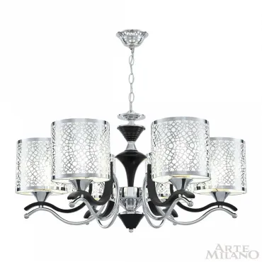 Подвесная люстра Arte Milano Florentia-6787 306787/6 Bk/Ni Подвесная люстра Arte Milano Florentia-6787 306787/6 Bk/Ni