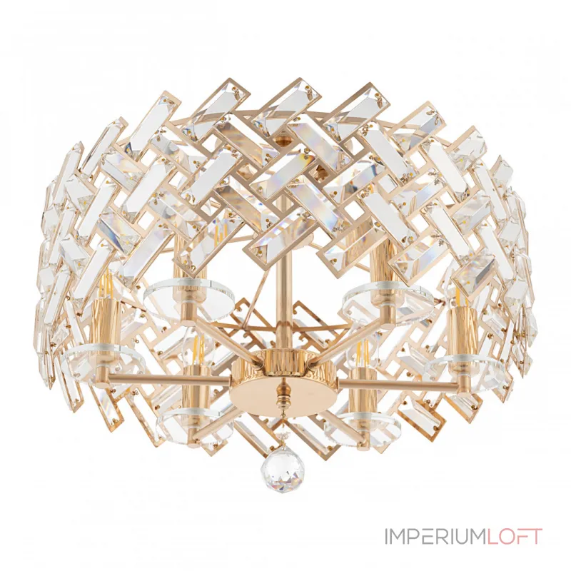 Потолочная люстра Arte Milano Sorrento-7019 377019/6/50/470 GD Потолочная люстра Arte Milano Sorrento-7019 377019/6/50/470 GD