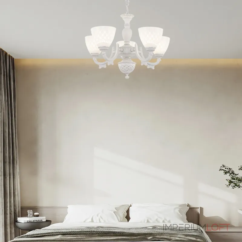 Подвесная люстра Arte Milano AM343837 343837/5 WT+SL