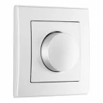 Комплект - диммер 500W с рамкой однопостовой Arte Milano SET06-1-48-1 silver от ImperiumLoft